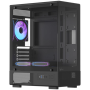  Корпус Formula Crystal Z1CM v2 (crystal z1cm black v2), без БП, mATX, черный 