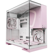  Корпус Geometric Future Model 5 White Pink with fans (1AM5WKPK01100) / mid tower, E-ATX / 5x140mm ARGB fans 