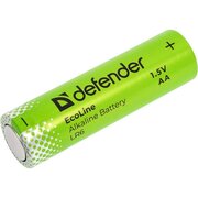  Батарейка алкалиновая DEFENDER LR6-4S АА EcoLine (56031) шринк 