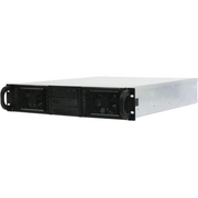  Корпус Procase RE204-D0H8-A-45 0x5.25+8HDD, черный, без блока питания (2U,2U-redundant), глубина 450мм, ATX 12"x9.6" 