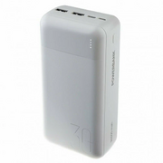  Power bank Perfeo PF_E2096 30000mah + In Micro usb+Type-C Out USB 1А, 2.1A White 