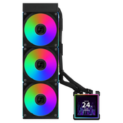  СВО Lian Li HydroShift II LCD-S 360CL (GHS2LCDS36CB Black) (G89.GHS2LCDS36CB.R0) / 3.4" IPS LCD / 3x120mm ARGB PWM Fans 