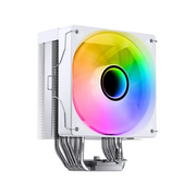  Кулер JONSBO CR-1000 V3 Pro ARGB white (230W, 4-pin PWM, 157mm, Al/Cu, 6x6mm, 1x120mm, 70.8CFM, 33.2dBA, 1800RPM, S 1851) 