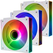  Комплект вентиляторов (3 шт.) Thermalright TL-M12QRW-S X3 (Pack of 3) (TRTLM12QRWS.3P) / Reverse / ARGB / 120mm PWM 
