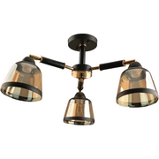  Люстра HIPER Lokko H199-3, 3х60Вт, черный 