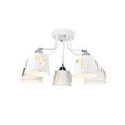  Люстра HIPER Grums H188-5, 5х60Вт, белый 