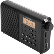  Радиоприемник Hyundai H-PSR115 черный 