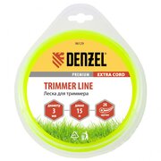  Леска для садовых триммеров Denzel 96129 d-3мм L-15м 