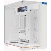  Корпус Thermalright TR-A70 Vision White (TRA70VW) / TG / ARGB Strip / 9.16'' LCD screen / USB Type-C / W/O fans / ATX 