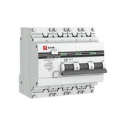  Дифавтомат EKF АД-32 PROxima (DA32-20-100S-4P-pro) 