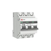  Автоматический выключатель EKF PROxima (mcb4763-3-40C-pro) 