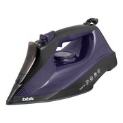  Утюг BBK ISE-2413 черный/фиолетовый 