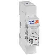  Автоматический модульный выключатель КЭАЗ OptiDin BM63-1C25-4.5-УХЛ3 (326796) 