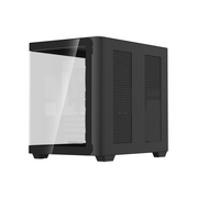  Корпус Powercase Vision Micro M5B (CVMM5B-A3), Curved Glass, Type-C, 3x 120mm ARGB PWM Fan, чёрный, mATX 