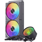  СВО Bloody LC-10 ARGB (LC-10-ARGB240-BK) Soc-AM5/AM4/1200/1700/1851 черный 4-pin 20-35dB Al+Cu 260W Ret 