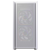  Корпус Powercase Mistral SM03 ARGB (CMMSM03W-A3), Tempered Glass, 3x120mm ARGB PWM fans, белый, mATX 