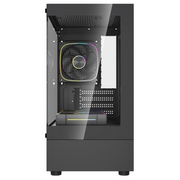  Корпус Powercase Vision Micro M1 ARGB (CVMM1B-A3), Tempered Glass, 3x 120mm ARGB fans, чёрный, mATX 