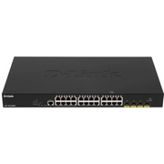  Коммутатор управляемый D-Link DGS-1250-28XMP/RU/A1A 24x1Гбит/с 4SFP+ 24PoE 370W 