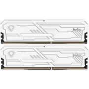  ОЗУ Netac Shadow III (NTSHD5P60DP-32W) White DDR5-6000 (PC5-48000) 32GB (2x16GB) C30 30-38-38-76 1.4V XMP Dual DIMM 