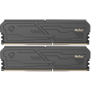  ОЗУ Netac Shadow III (NTSHD5P64DP-32K) Black DDR5-6400 (PC5-51200) 32GB (2x16GB) C32 32-39-39-102 1.4V XMP Dual DIMM 