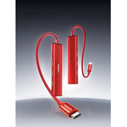  Хаб UGREEN CM478 (75325) 5-in-1 USB-C PD 100W USB-A 3.0 2*USB-A 2.0 HDMI 4K30Hz красный 