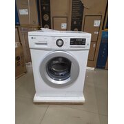  УЦ Стиральная машина LG F1296HDS1 белый (плохая упаковка, б/у, нет гар. талона, замена переднего полубака) 