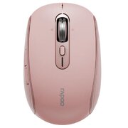  Мышь беспроводная RAPOO M590 Silent розовый 