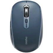  Мышь беспроводная RAPOO M590 Silent синий 