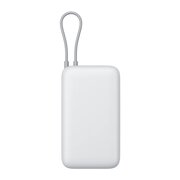  Внешний аккумулятор Xiaomi Mi 20000 (PB2033) 33W встроенный кабель USB-C (белый) 