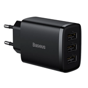  Зарядное устройство Baseus CCXJ020101 Compact Charger 3U 17W EU Black 