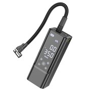  Компрессор автомобильный портативный HOCO ZP7 Maddy 5000mAh черный 