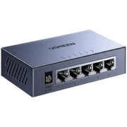  Коммутатор UGREEN CM933 (65956EU) 5-Port Gigabit Ethernet Easy Smart Managed Switch серый космос 