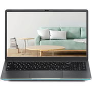  Ноутбук AZERTY Memoir RB-1555 (120-0935) 15.6", IPS, Intel N100 0.8ГГц, 4-ядерный, 16ГБ DDR4, 512ГБ SSD, Intel UHD Graphics, Win11 Pro, светло-серый 