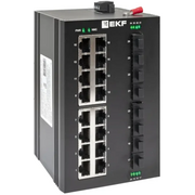  Коммутатор промышленный неуправляемый EKF TSX-U-8GX/SFP-16GT U-8GX/SFP-16GT 8 портов 1000Base-X SFP 16 портов 10/100/1000Base-T(X) RJ45 