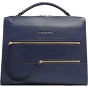 Сумка деловая Piquadro Patricia CA4098W140/BLU женская кожа натуральная синий 