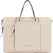  Сумка деловая Piquadro Circle CA4021W92/BECU женская кожа натуральная бежевый 