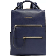  Рюкзак Piquadro Patricia CA6772W140/BLU темно-синий натуральная кожа 