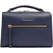  Сумка Piquadro Patricia BD6954W140/BLU женская кожа натуральная темно-синий 