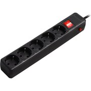  Сетевой фильтр SmartBuy SBSP-5-18-K 1.8 м, 5 розеток, чёрный 