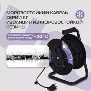  Сетевой удлинитель Buro BU-PSR4.30/FRG-20 30м черный 