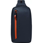  Рюкзак-слинг Piquadro Corner 2.0 CA6466C2OW/BLU синий полиэстер 