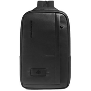  Рюкзак слинг Piquadro Russel CA6764W137/N черный кожа 