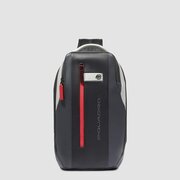  Рюкзак слинг Piquadro Urban CA6801UB00/GRN серый натуральная кожа 