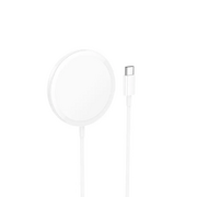  СЗУ HOCO CW52 Enjoy magnetic wireless fast charging White 