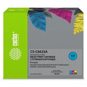  Картридж струйный Cactus CS-C6625A №17 многоцветный 480стр 39мл для HP DJ 816c/817/825/840/841c/842c/843c/845c с чипом 