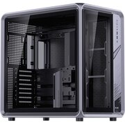  Корпус JONSBO Jonsplus BO400 без БП, боковая панель из закаленного стекла (панорама), mini-ITX, micro-ATX, ATX, серый 