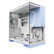  Корпус Geometric Future Model 5 White Blue with fans (1AM5WKPB01100) / mid tower, E-ATX / 5x140mm ARGB fans 