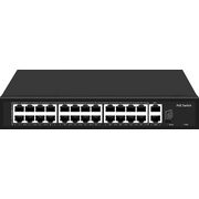 Коммутатор неуправляемый Falcon Eye FE-24FPG2 00-00330355 (L2) 24x100Мбит/с 2x1Гбит/с 24PoE 300W 