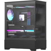  Корпус Formula Crystal Z1 V2 (crystal z1 v2 b), ATX, Midi-Tower, без БП, черный 