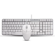  Клавиатура+мышь беспроводная RAPOO X1820-WHT белый 